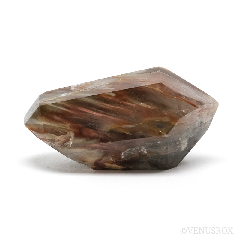 Amphibole Quartz Double Terminated Polished Point from Brazil | Venusrox