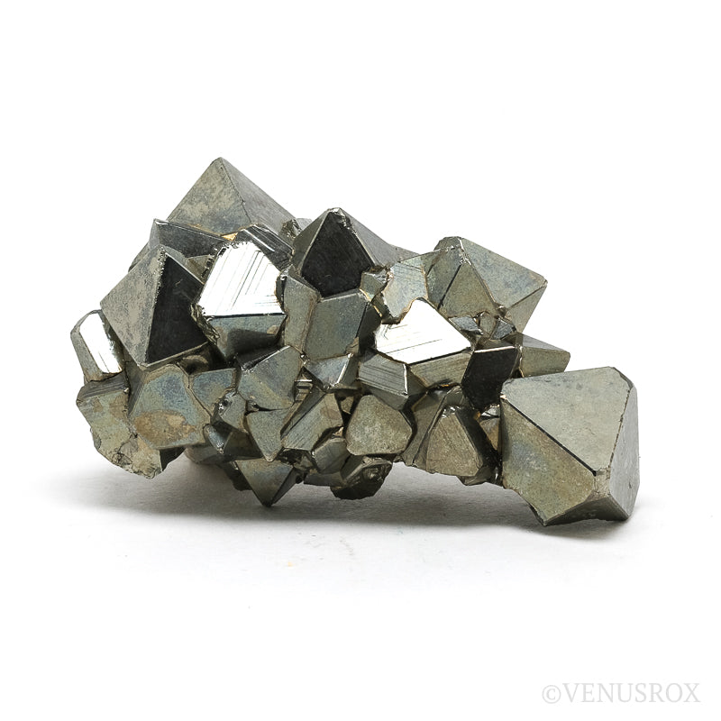 Pyrite Natural Cluster from the Huanzala Mine, Huallanca District, Dos de Mayo Province, Huánuco Department, Peru | Venusrox