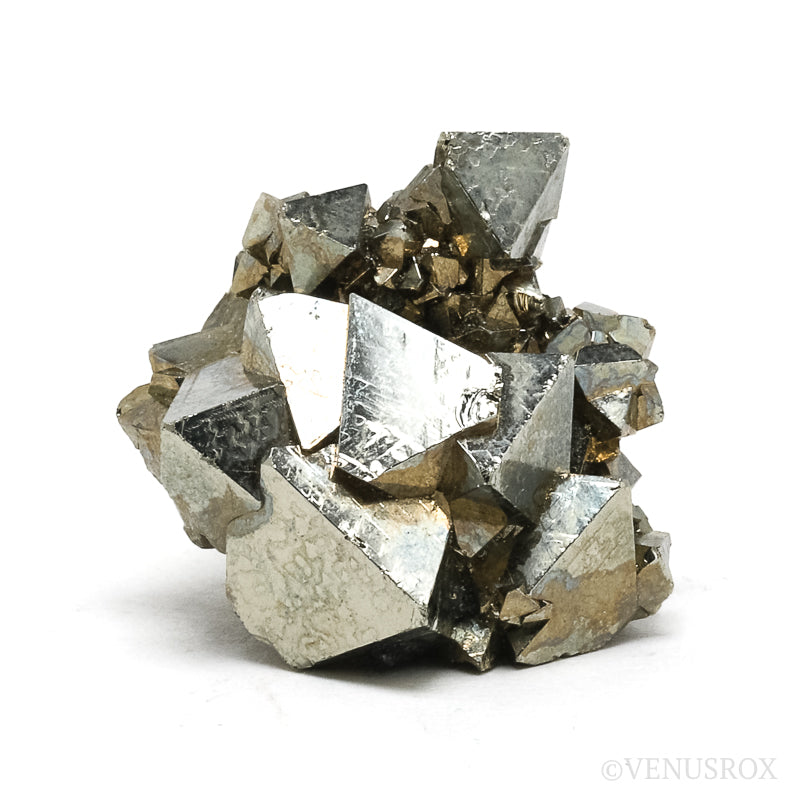 Pyrite Natural Cluster from the Huanzala Mine, Huallanca District, Dos de Mayo Province, Huánuco Department, Peru | Venusrox