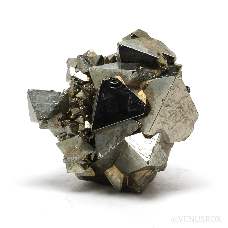 Pyrite Natural Cluster from the Huanzala Mine, Huallanca District, Dos de Mayo Province, Huánuco Department, Peru | Venusrox
