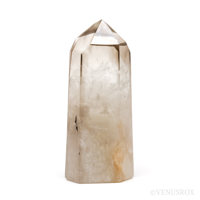 Smoky Phantom Quartz Polished Point from Madagascar | Venusrox