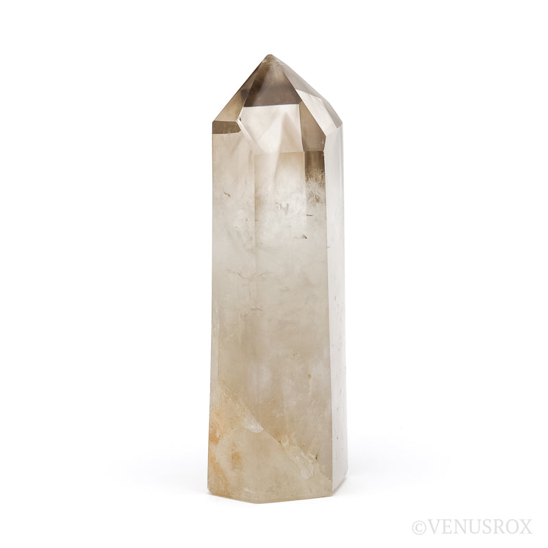 Smoky Phantom Quartz Polished Point from Madagascar | Venusrox