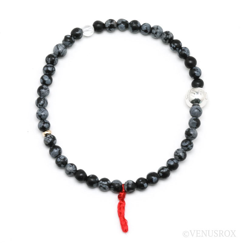 Snowflake Obsidian Bracelet from Mexico | Venusrox