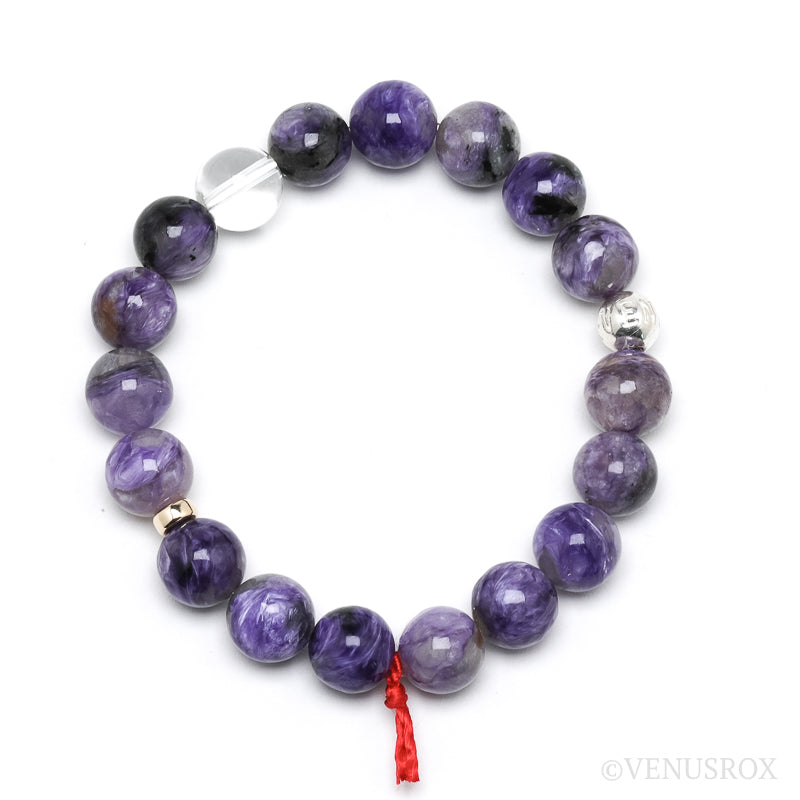 Charoite Bracelet from Murun Massif, Chara River Area, Russia | Venusrox