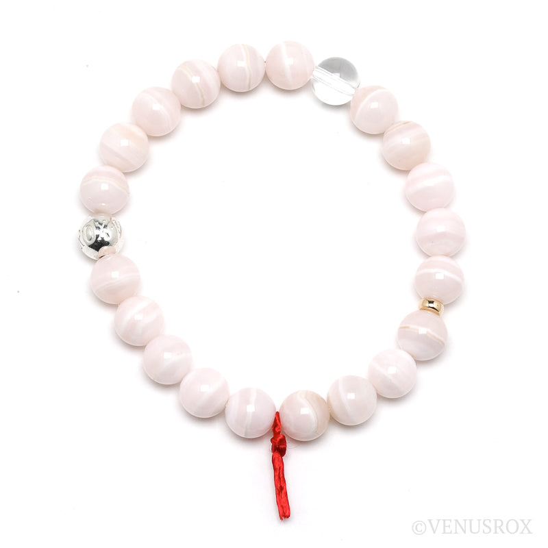 Pink Mangano Calcite Bracelet from Peru | Venusrox
