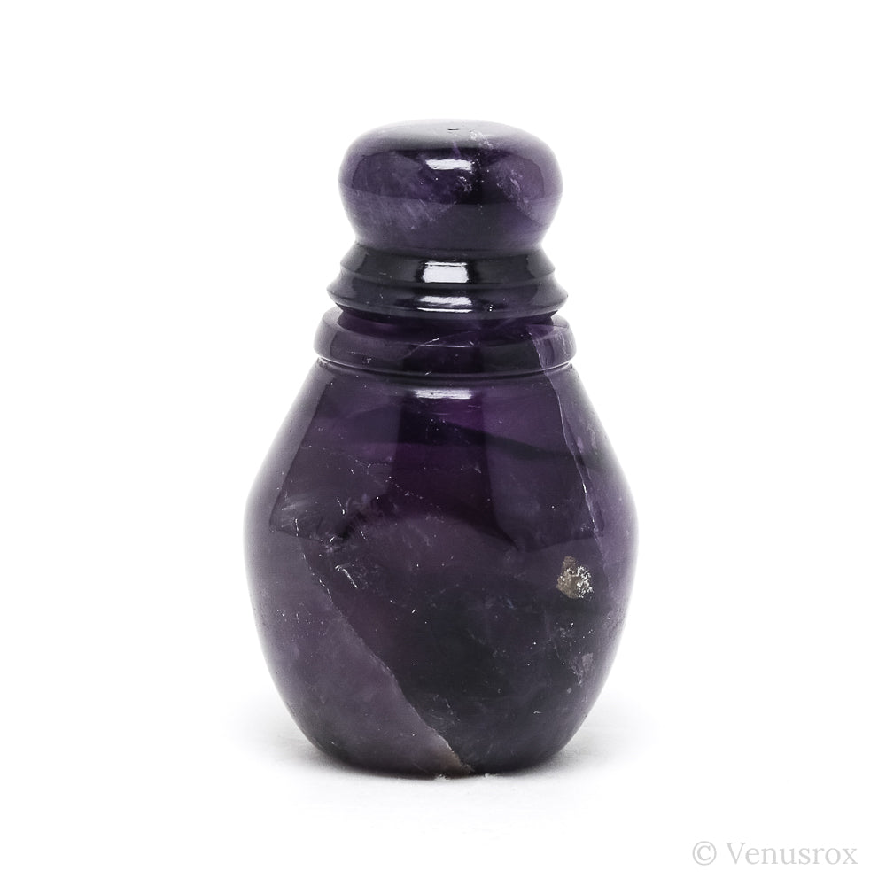 Chevron Amethyst Polished Bottle from India | Venusrox