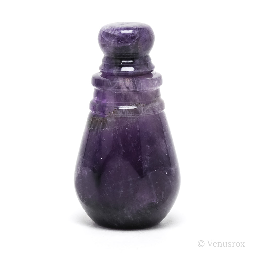 Chevron Amethyst Polished Bottle from India | Venusrox