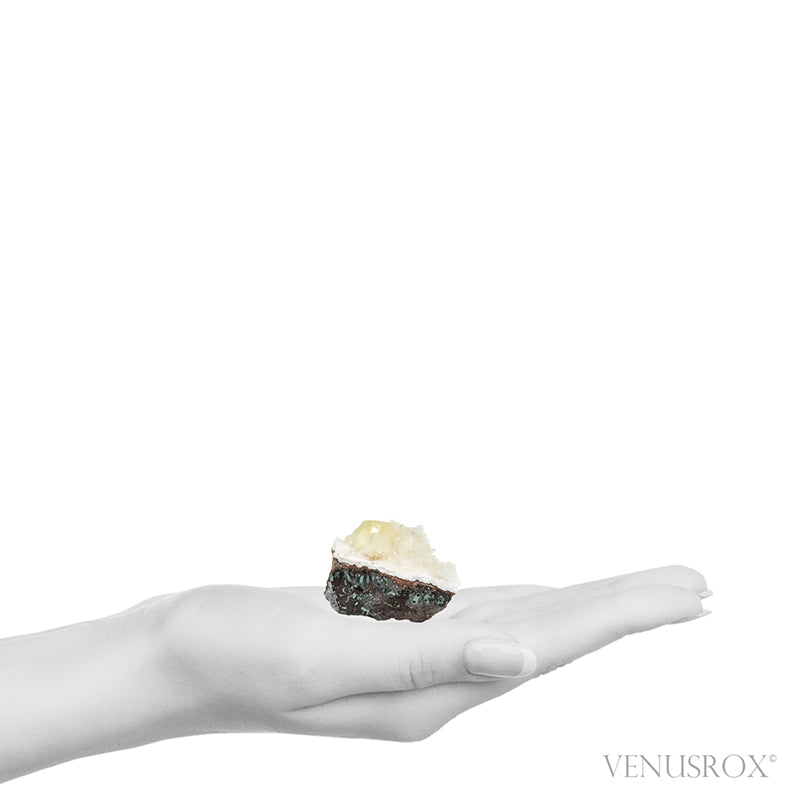 Calcite Calcite on Matrix Natural Cluster from India | Venusrox