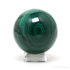Malachite Polished Sphere from the Democratic Republic of Congo | Venusrox
