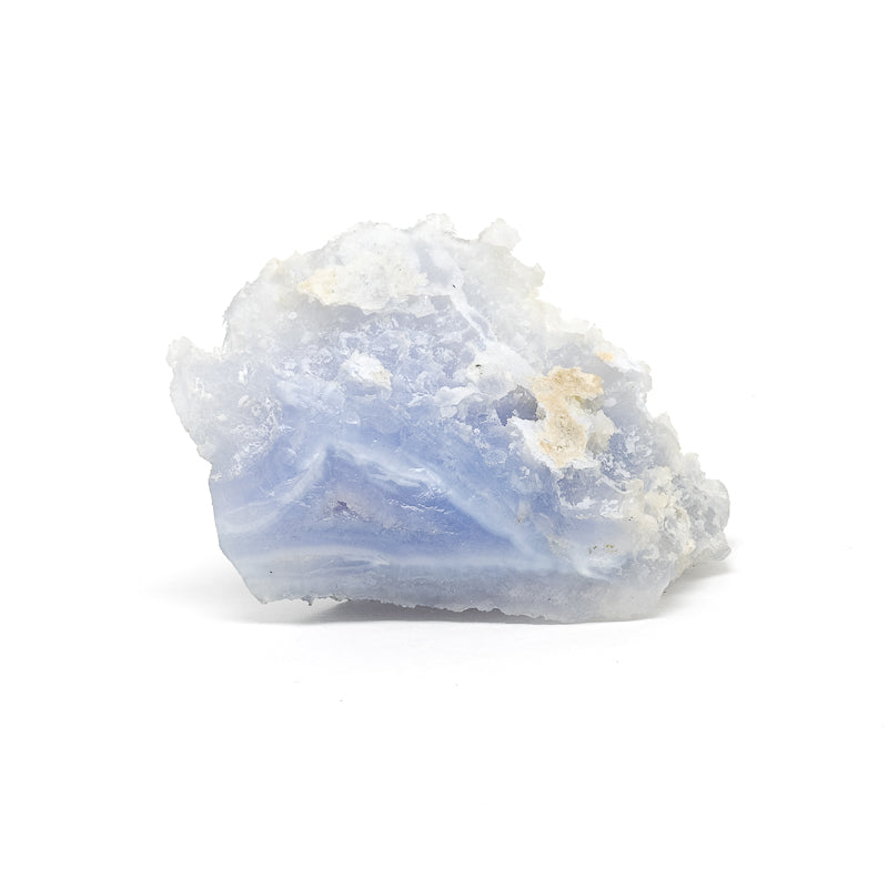 Blue Chalcedony Natural Crystal from Chikwawa, Malawi | Venusrox