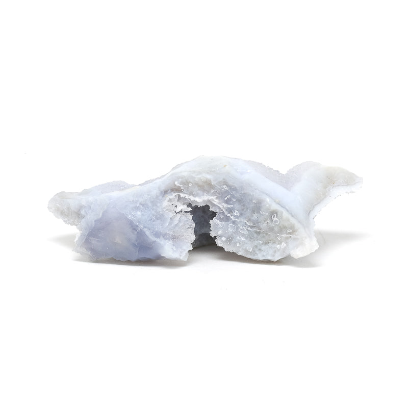 Blue Chalcedony Natural Crystal from Chikwawa, Malawi | Venusrox