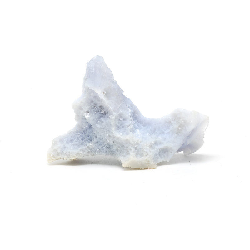 Blue Chalcedony Natural Crystal from Chikwawa, Malawi | Venusrox