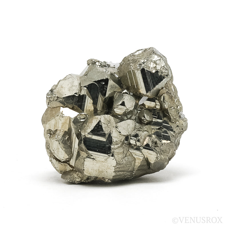Pyrite Natural Cluster from the Huanzala Mine, Huallanca District, Dos de Mayo Province, Huánuco Department, Peru | Venusrox
