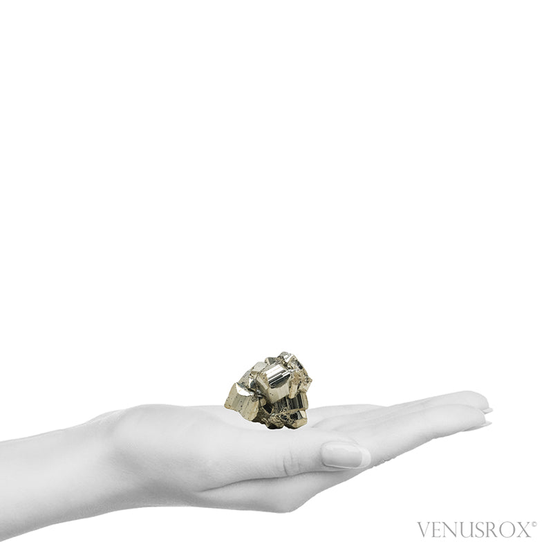 Pyrite Natural Cluster from the Huanzala Mine, Huallanca District, Dos de Mayo Province, Huánuco Department, Peru | Venusrox