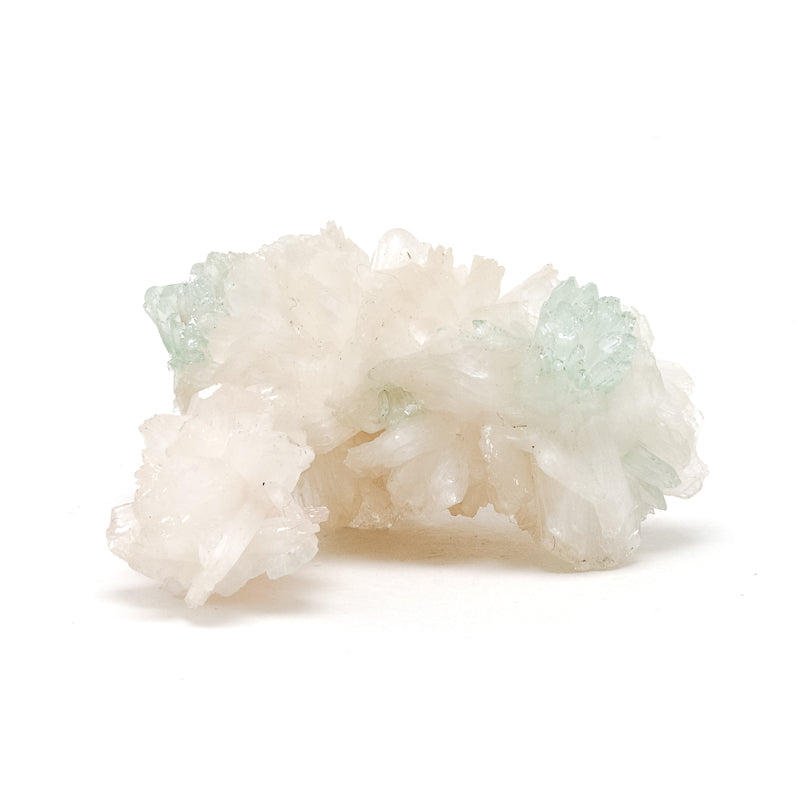 Green Apophyllite & Stilbite on Matrix Cluster from Lonavala, Pune District, Maharashtra, India | Venusrox