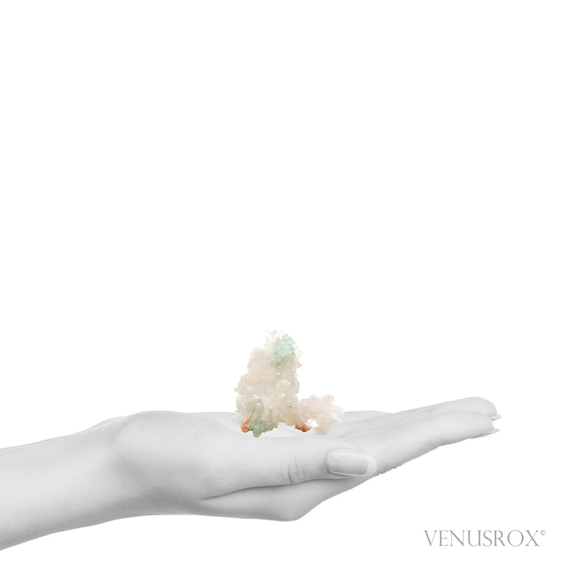 Green Apophyllite & Stilbite on Matrix Cluster from Lonavala, Pune District, Maharashtra, India | Venusrox