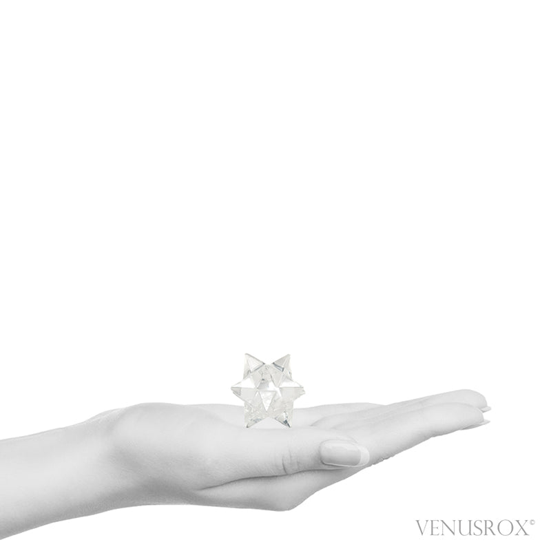 Clear Quartz Polished Star from Brazil | Venusrox