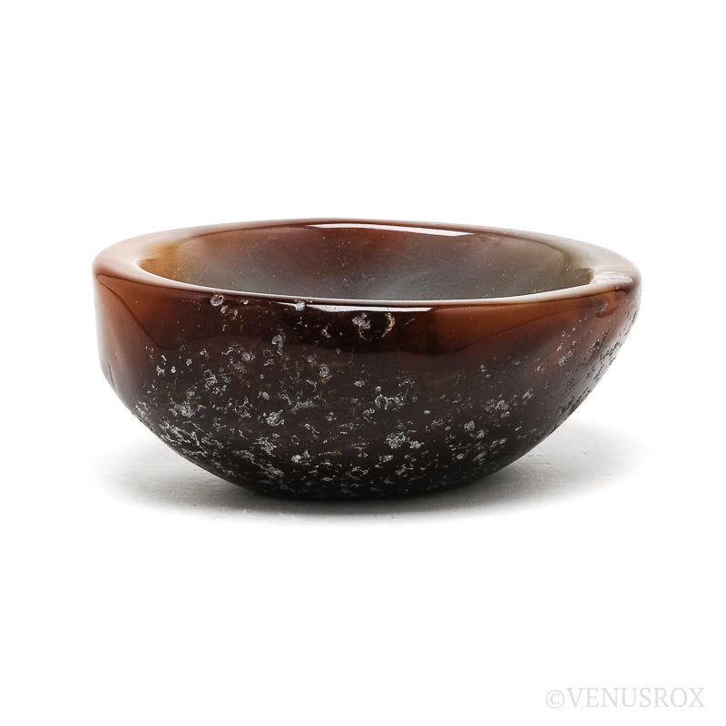 Agate Part Polished/Part Natural Bowl from Brazil | Venusrox