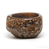 Agate Part Polished/Part Natural Bowl from Brazil | Venusrox