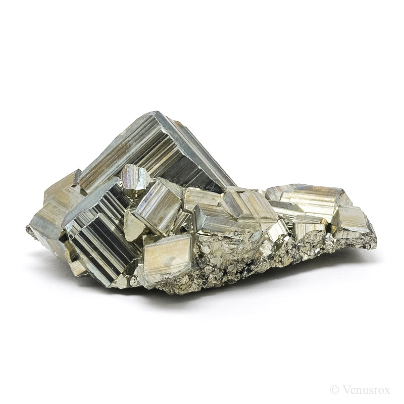 Pyrite Natural Cluster from the Huanzala Mine, Huallanca District, Dos de Mayo Province, Huánuco Department, Peru | Venusrox
