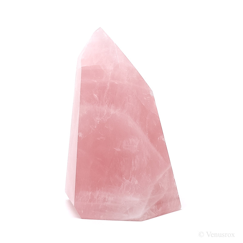 Rose Quartz Polished Point from Brazil | Venusrox