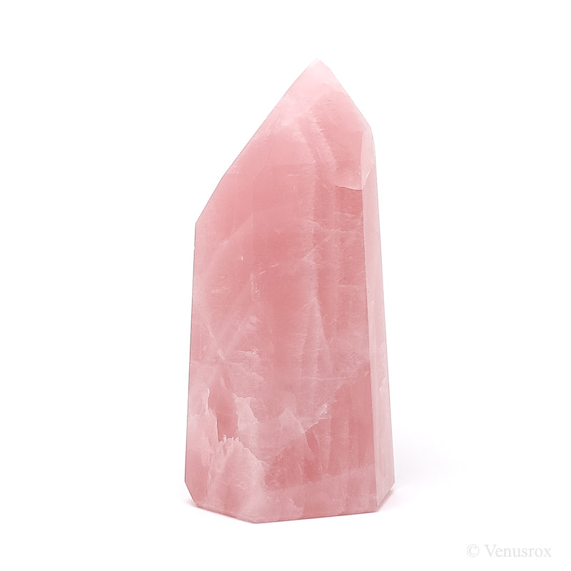Rose Quartz Polished Point from Brazil | Venusrox