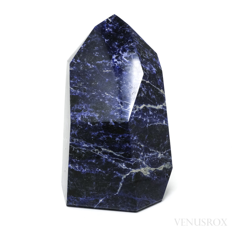 Sodalite Polished Point from Brazil | Venusrox