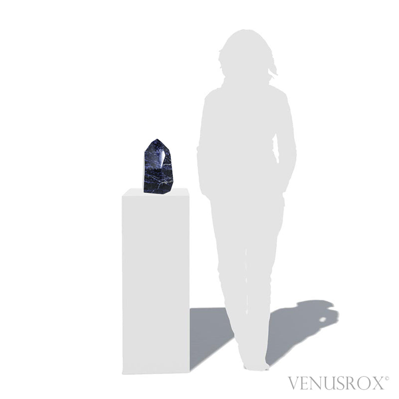 Sodalite Polished Point from Brazil | Venusrox