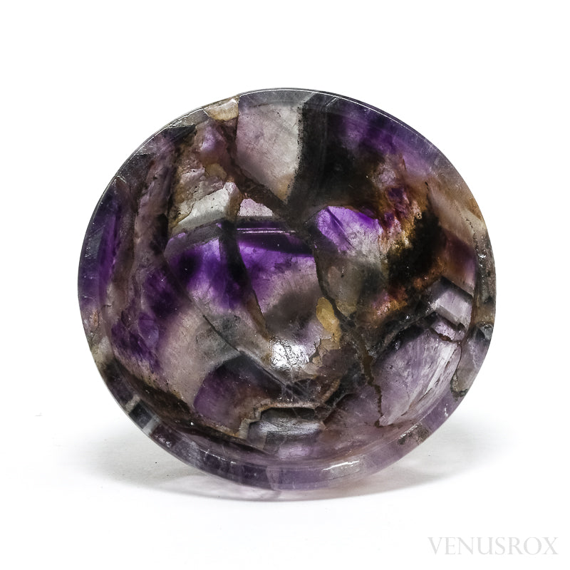 Chevron Amethyst Polished Bowl from India | Venusrox
