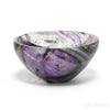 Chevron Amethyst Polished Bowl from India | Venusrox