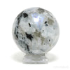 Rainbow Moonstone with Black Tourmaline Polished Sphere from India | Venusrox
