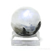 Rainbow Moonstone with Black Tourmaline Polished Sphere from India | Venusrox
