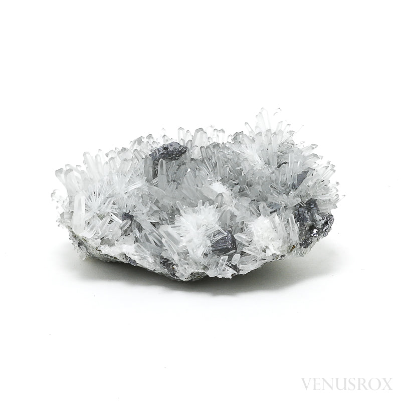 Clear Quartz with Galena Natural Cluster from Bulgaria | Venusrox