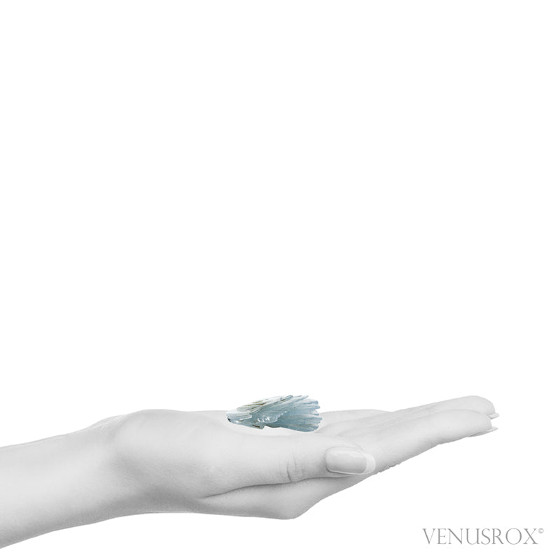 Natural Blue Barite Crystal from Sidi Lahcen, Nador, Nador Province, Oriental Region, Morocco | Venusrox