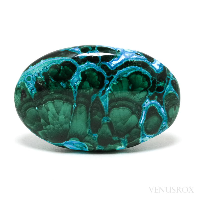 Malachite with Chrysocolla Polished Crystal from the Democratic Republic of Congo | Venusrox