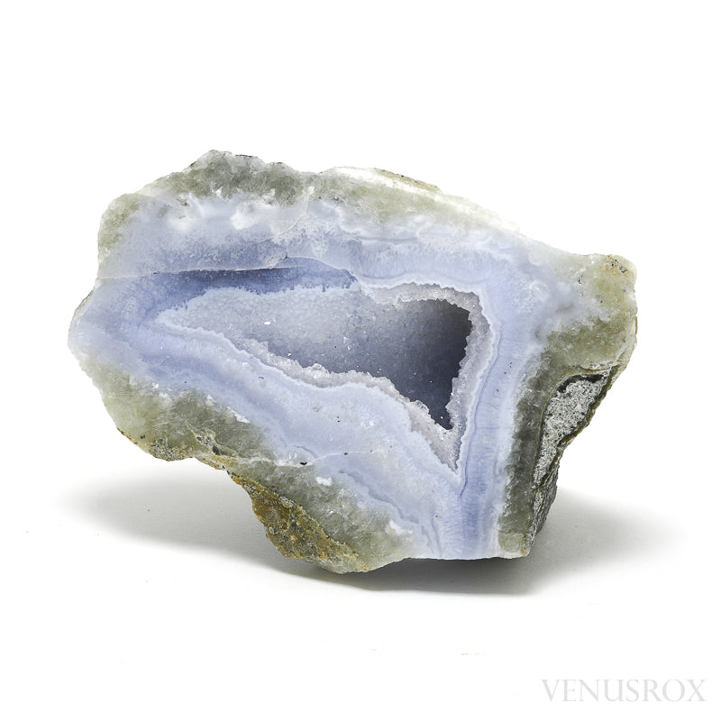 Blue Lace Agate on Matrix Polished/Natural Crystal from Malawi | Venusrox