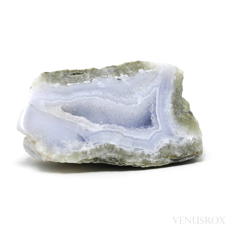 Blue Lace Agate on Matrix Polished/Natural Crystal from Malawi | Venusrox