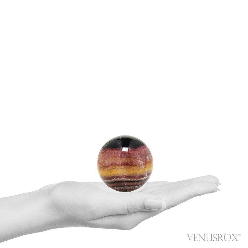 Fluorite Polished Sphere from China | Venusrox