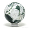 Moss Agate with Quartz Polished Sphere from India | Venusrox