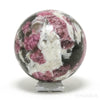 Pink Tourmaline with Albite Polished Sphere from Brazil | Venusrox