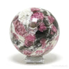 Pink Tourmaline with Albite Polished Sphere from Brazil | Venusrox