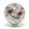 Pink Tourmaline with Albite Polished Sphere from Brazil | Venusrox