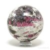 Pink Tourmaline with Albite Polished Sphere from Brazil | Venusrox