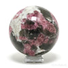 Pink Tourmaline with Albite Polished Sphere from Brazil | Venusrox