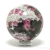 Pink Tourmaline with Albite Polished Sphere from Brazil | Venusrox