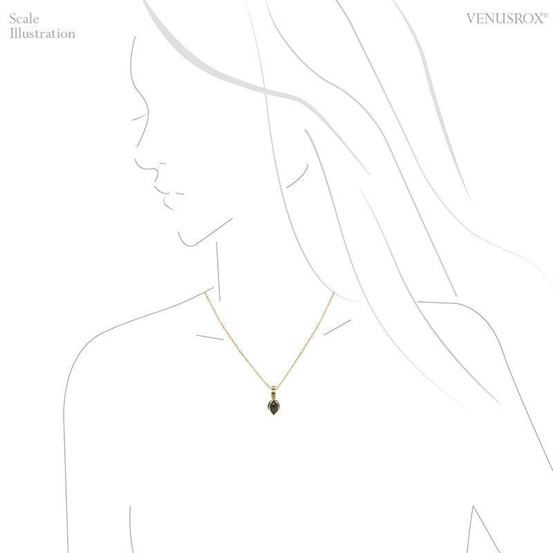 Grey Moonstone Polished Sphere Pendant from India | Venusrox