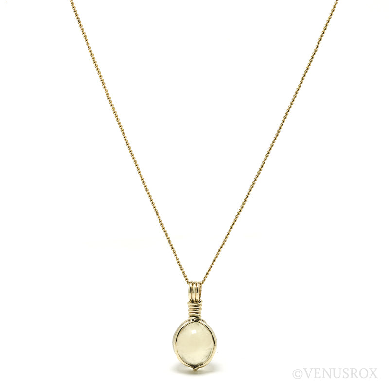 Natural Citrine Polished Sphere Pendant from Madagascar | Venusrox