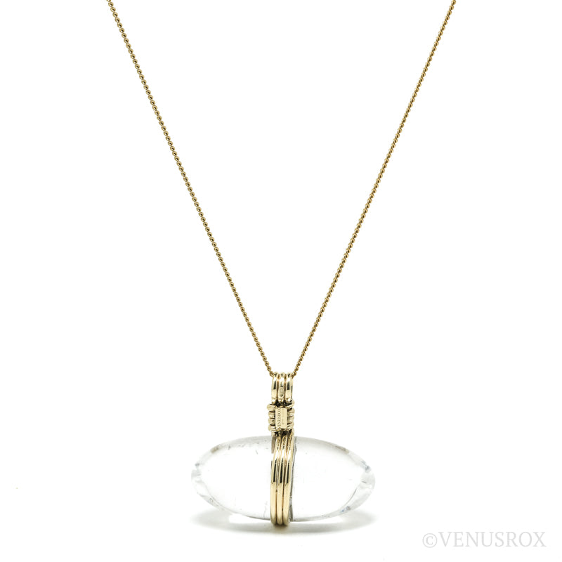 Himalayan Quartz Polished Crystal Pendant from the Indian Himalayas | Venusrox