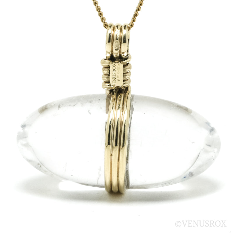 Himalayan Quartz Polished Crystal Pendant from the Indian Himalayas | Venusrox