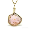 Pink Tourmaline Natural Nodule Pendant from the Democratic Republic of Congo | Venusrox
